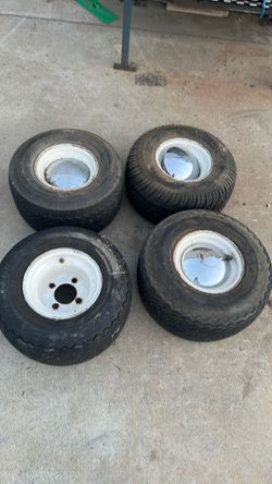 Golf cart tires