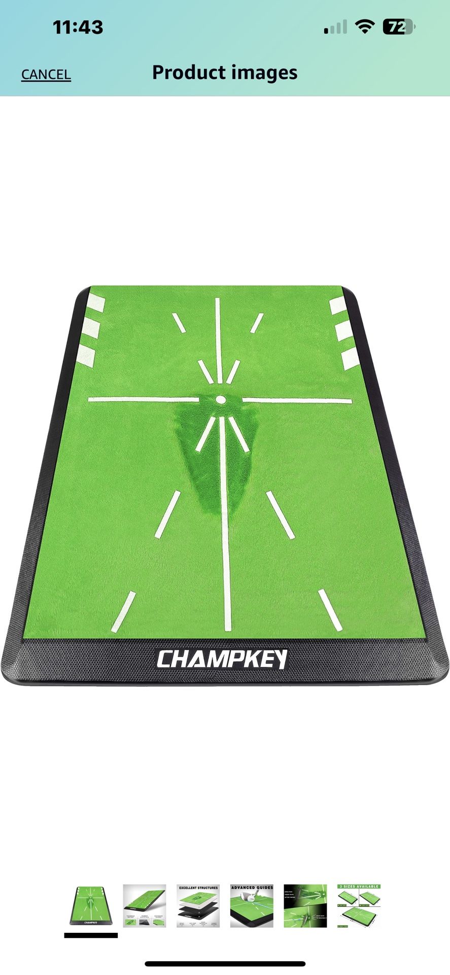 Champkey Golf Impact Mat
