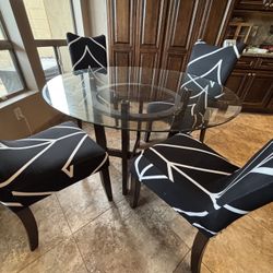 4 Seat Round Dining Set