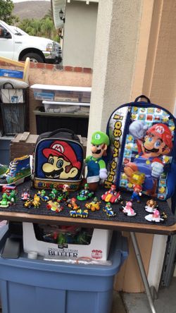 Collectible super Mario and friends toys and others