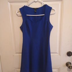 Women's Royal Blue Dress