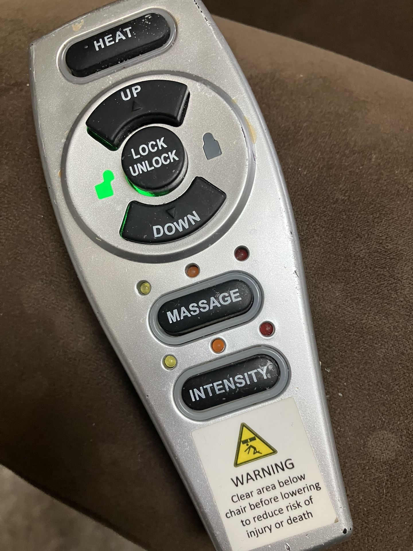 Recliner lift massage heat chair