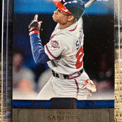 2013 Topps Update: Postseason Heroes Deion Sanders
