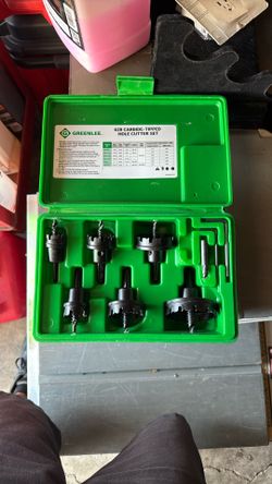 Greenlee Carbide-Tipped Hole Saw Kit