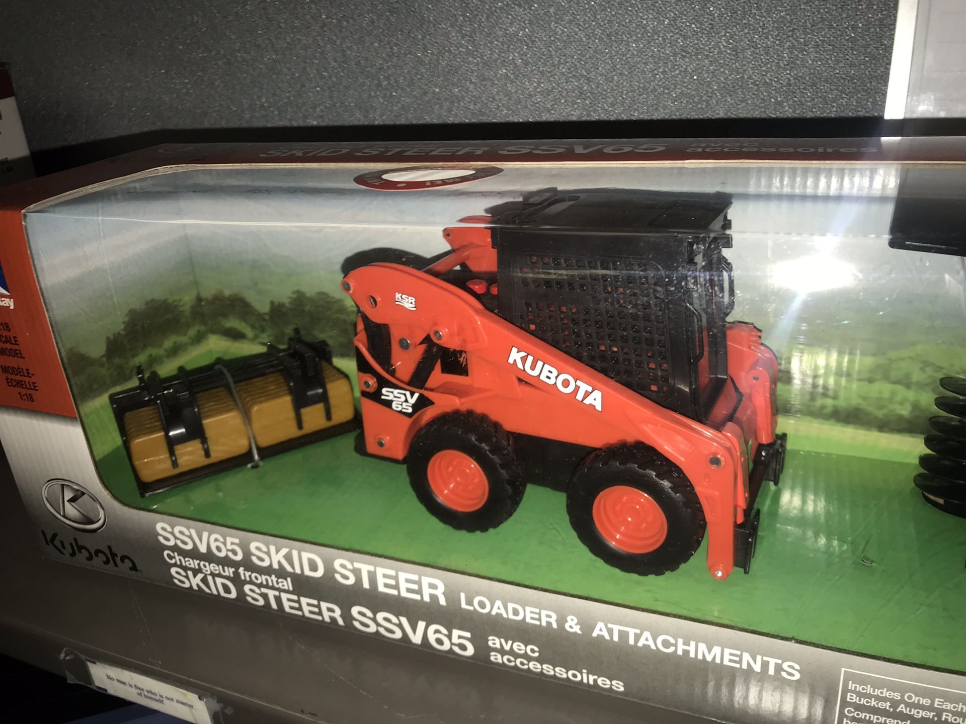 Kubota skid steer toy