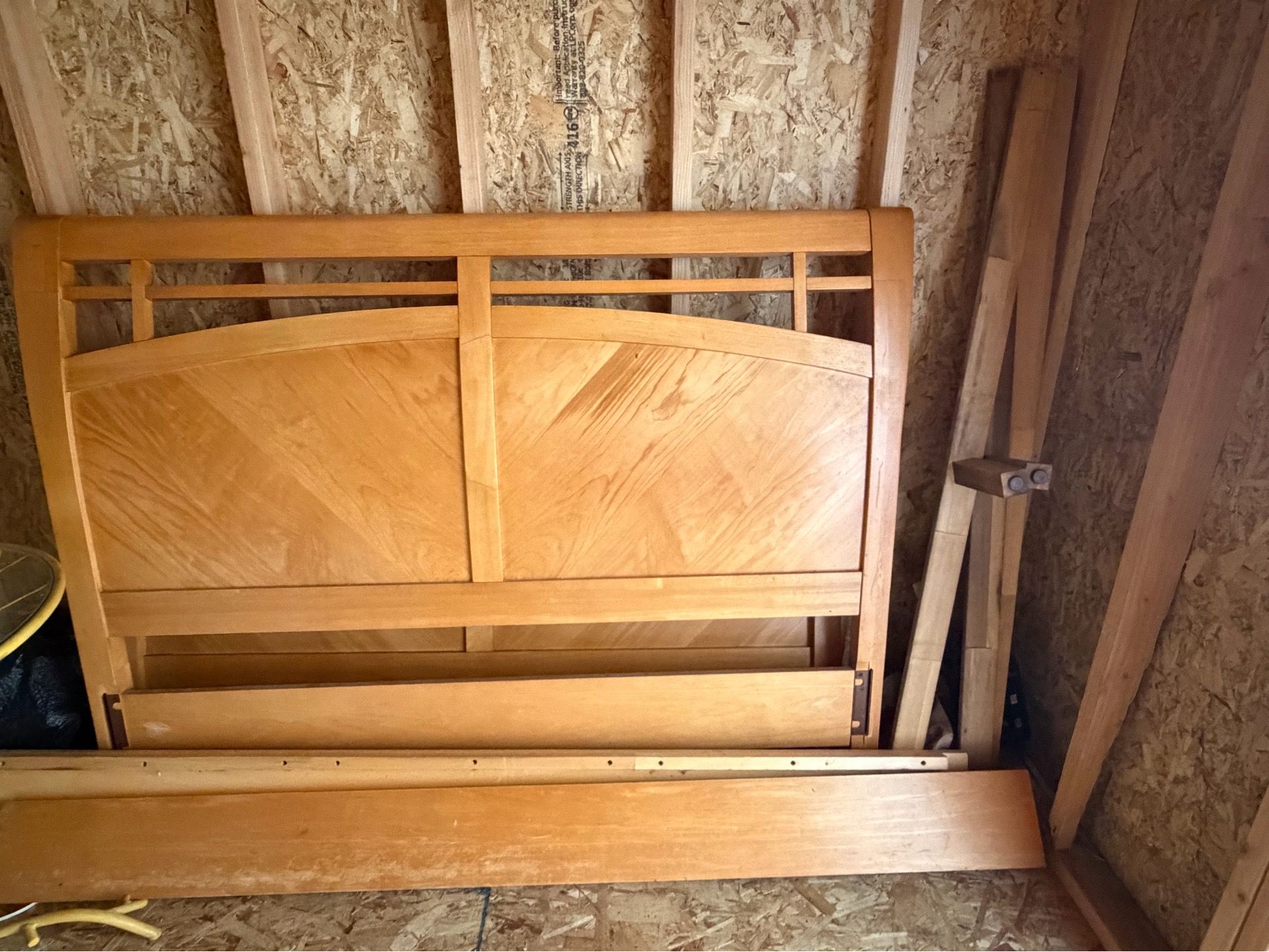 Queen bed frame