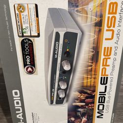 USB Preamp And Audio Interface 