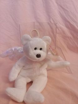 Ty beanie baby Halo the bear (errors)