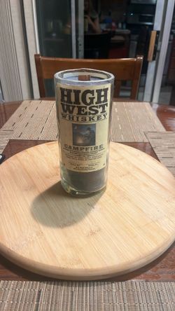 Whiskey Candle Bottle- High West Campfire