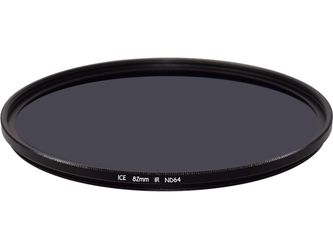 Ice  Optical Glass Filter 1R & ND64 82MM
