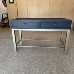 Black & Gold Console Table