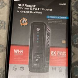 SURFboard® Modem & Wi-Fi Router N300 1 300 Dual Band