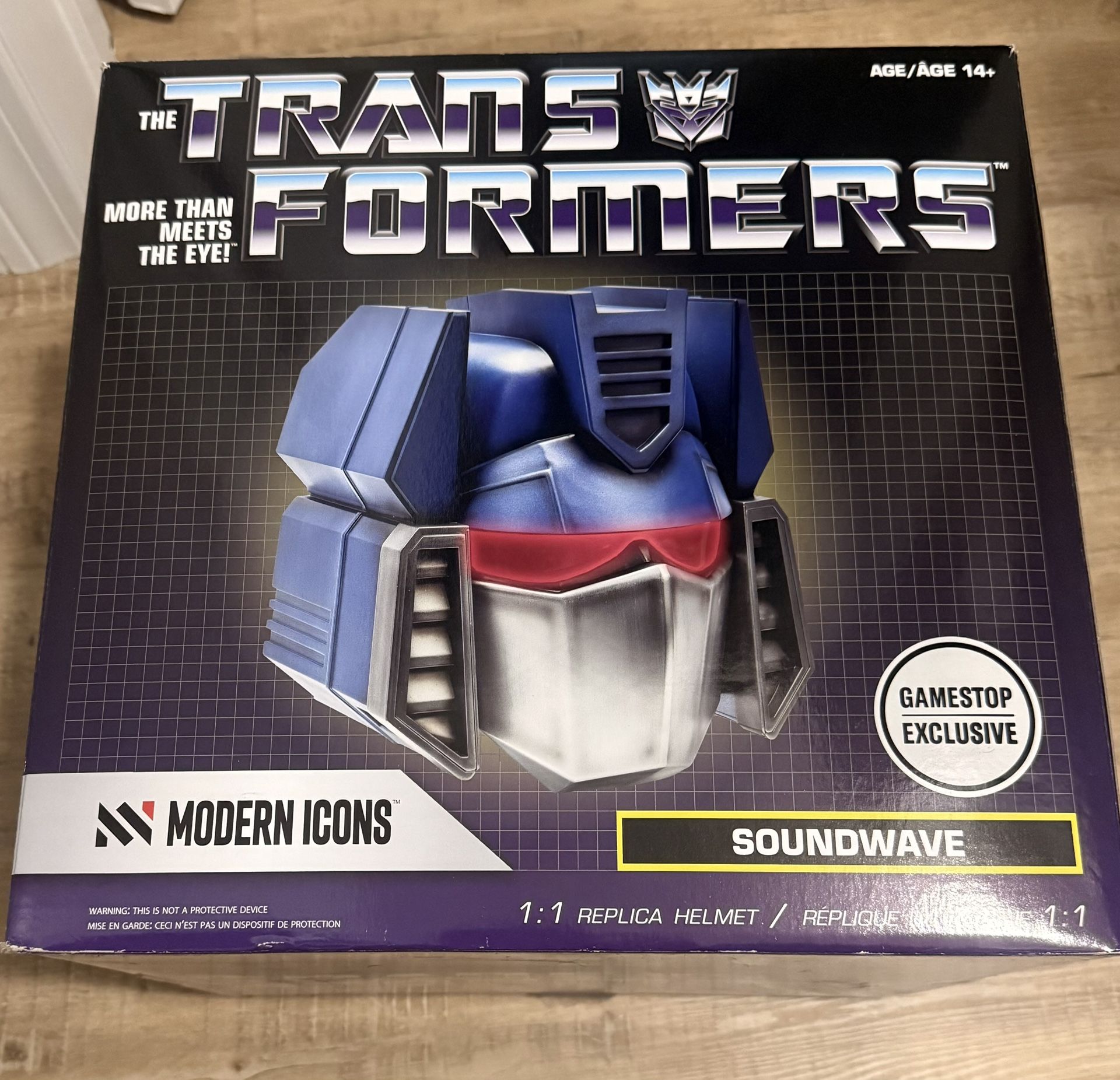 Transformers Helmet Replica - Soundwave by Modern Icons
