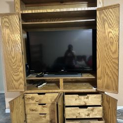 Entertainment Center (custom Built)