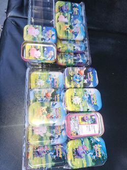 Pokemon card tin holders