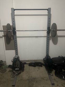 Squat rack/bench