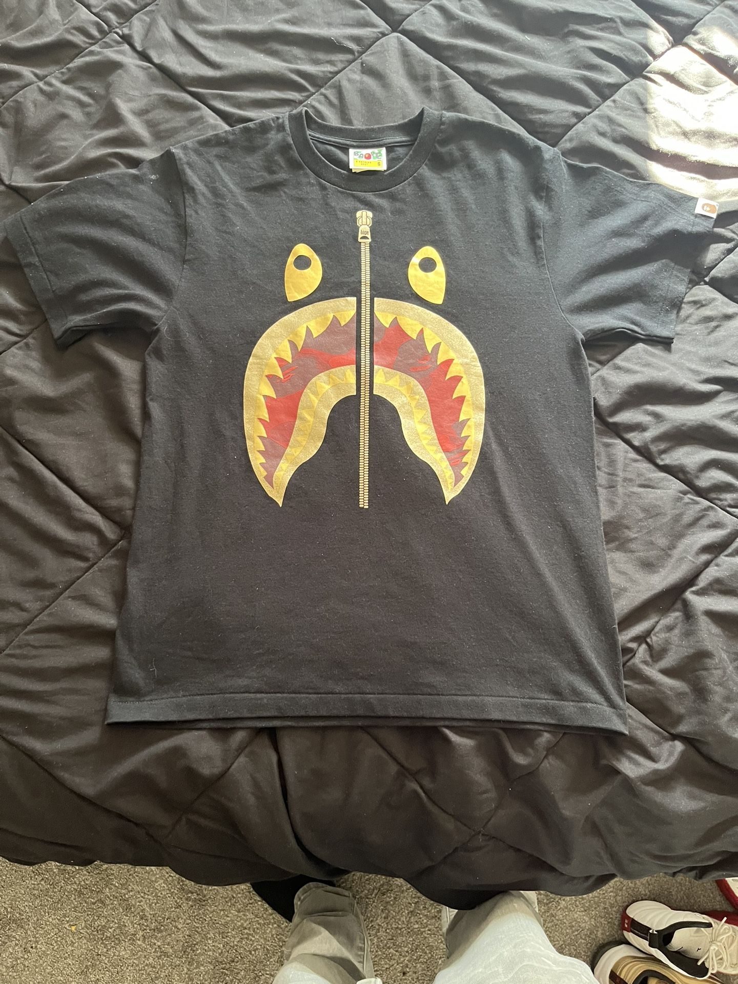 Size S Mens Bape Shark Crewneck T Shirt