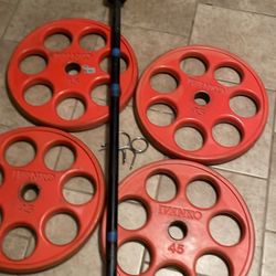 Ivanko Weights Barbell Gym Plates 