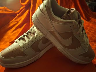 Womens Nike Dunk Low Particle Pink/LT Orewood Brn Size 10 IM6572 603 New No Lid.