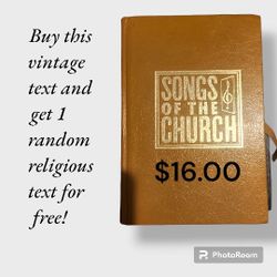 Buy And Get 1 Random Book Free: Songs Of The CHURCH