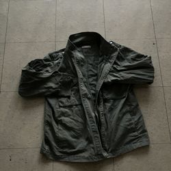 green medium size jacket no brand 