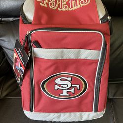 49ers backpack cooler
