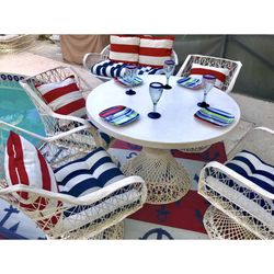 MCM Woodard Coastal Dining Set