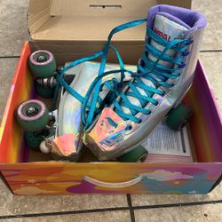 Holographic Impala Roller skates 