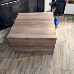 Grey coffee table
