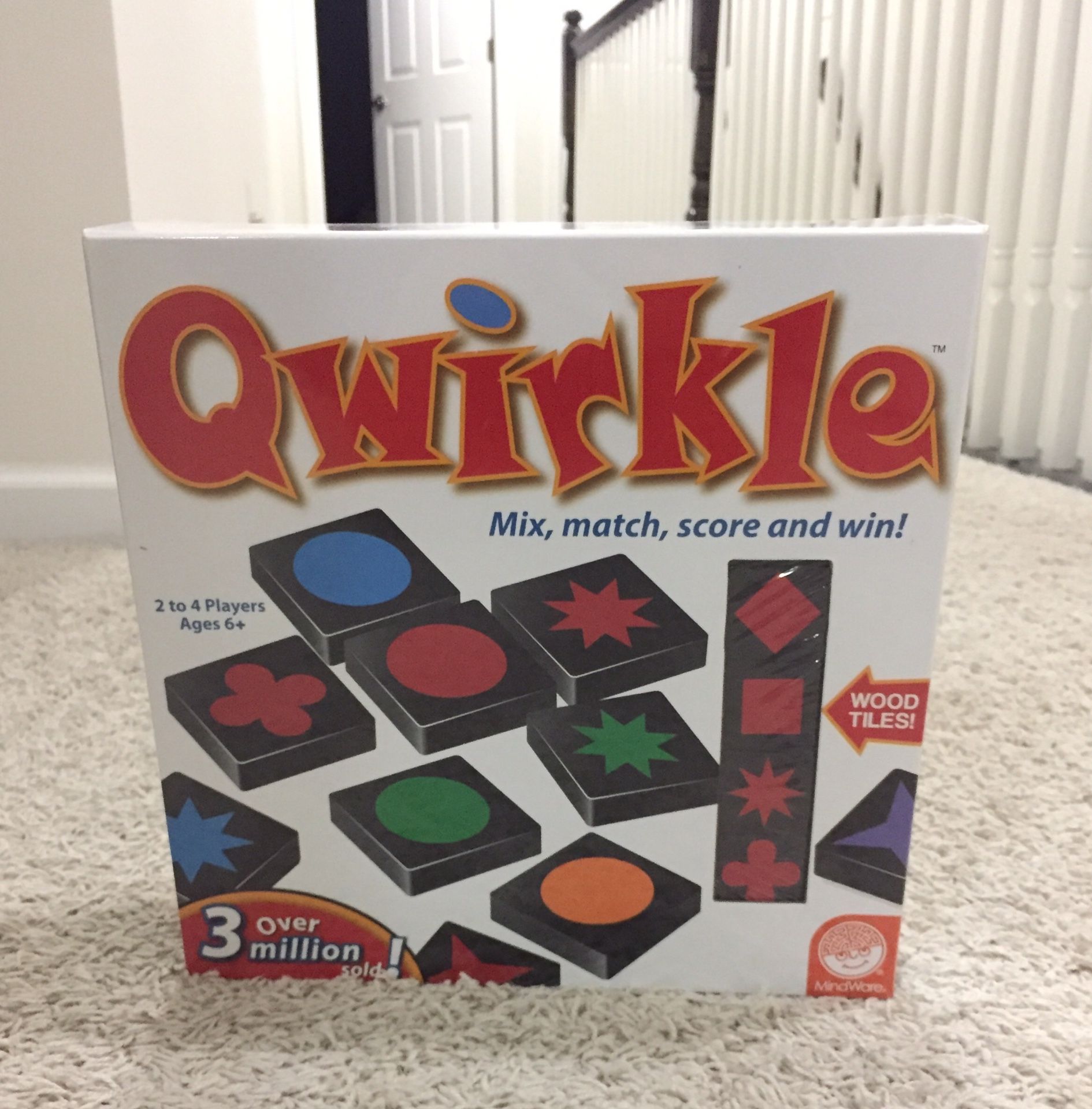 *New* Quirkle Board Game - Wood Tiles