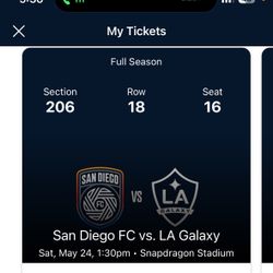 SDFC VS LA GALAXY