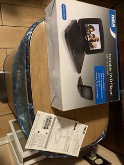 RCA 7” LCD Portable DVD Player 