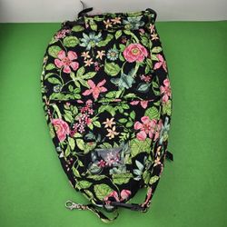 The Vera Bradley Tennis Racquet Bag in Botanical Quilted Crossbody Sling