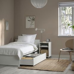 Twin Mattress And Bed Frame 