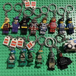 Lego MiniFigure Key Chains  Star Wars Batman Joker TMNT Legos