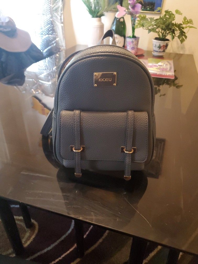 Gray Women Back Pack