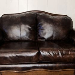 Brown Love Seat