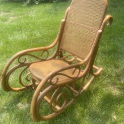 Thonet Style Bentwood Rocking Chair 