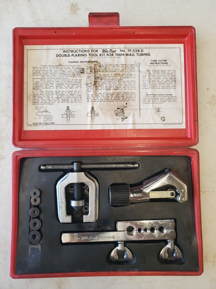 Blue Point Brake Flaring Kit