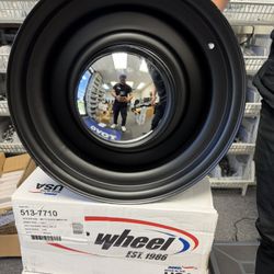 4 U.S. Wheel 513-7710 Rim 510 Series Smoothie Gloss Black 16x7 Size 5x4.5/5x4.75