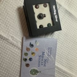 Sterling Silver 9 Miracle Stones 
