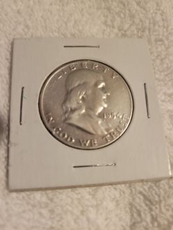 1954 Franklin Half Dollar 90% Silver