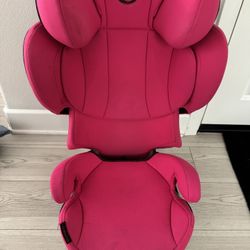 CYBEX  PLATINUM CARSEAT,passion pink, used,see pictures