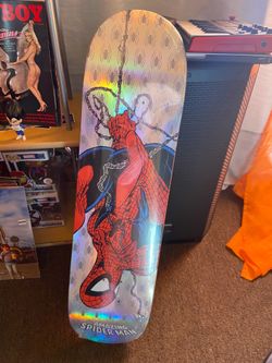 Spider-Man HUF mystery board