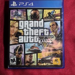 GTA 5 – PS4 – With Original Case