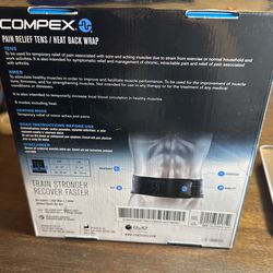 Compex - TENS/Heat Back Wrap - S/M