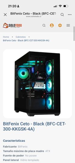 Bitfenix veto black
