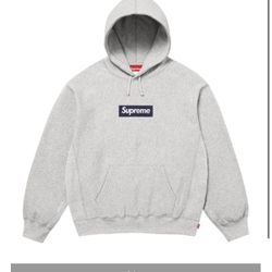 Supreme Box Logo Hoodie (FW25) “Heather Grey” (DS Men’s Medium)