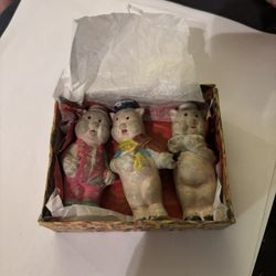 Vintage 1930s Walt Disney 3 Little Pigs