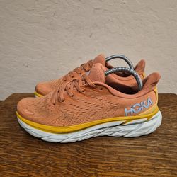 Hoka One One W Clifton 8 Athletic Running Shoes Women's Size US 9B